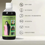 Adivasi Neelgiri Herbal Hair Oil (Pack of 2) – 100% Natural Hair Growth & Anti-Hair Fall Solution – 125ml x 2