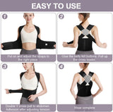 PostureFix™ Back Support Belt – Instant Posture Correction & Pain Relief